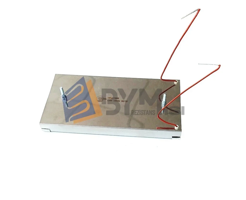 Quartz Glass Cassette Heater 245x120mm — product description 2